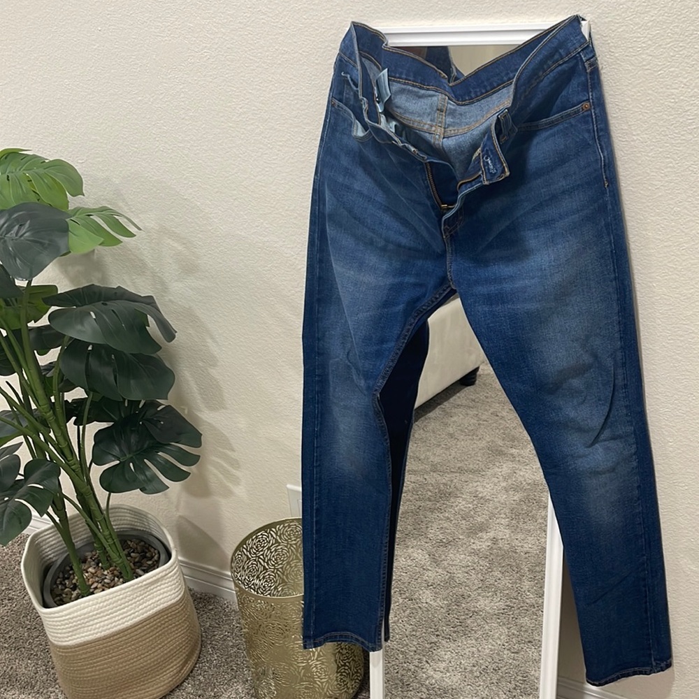 Levi’s jeans worn a few times.